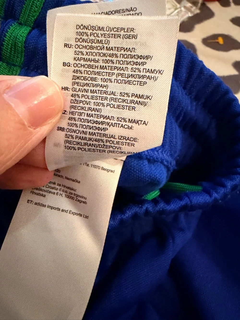 Adidas Originals Adicolor 70s Track Pants  Rare royal/green Men’s-M